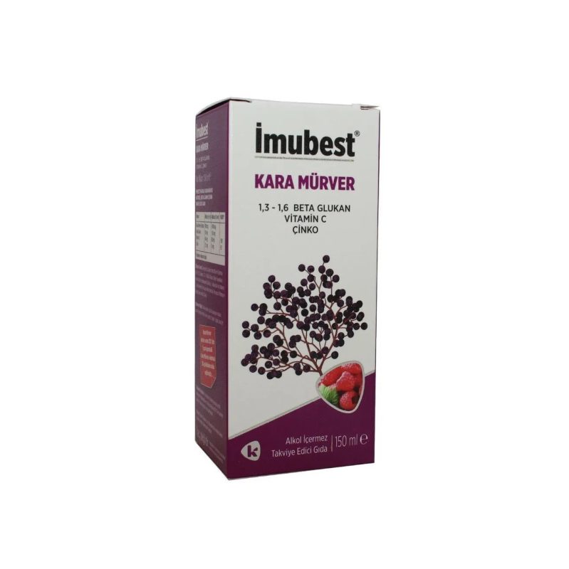 Imubest Kara Mürver 150 ml Şurup